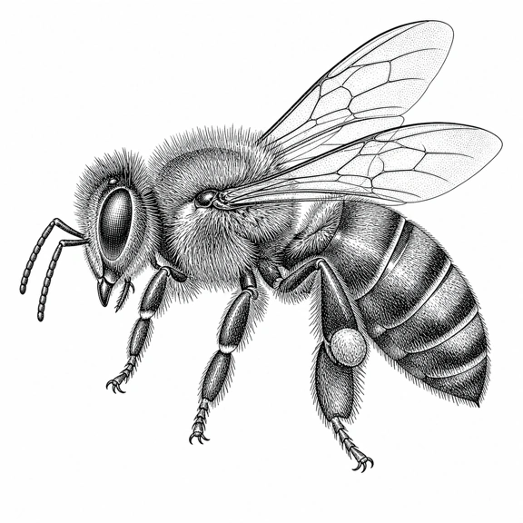 Ink line art