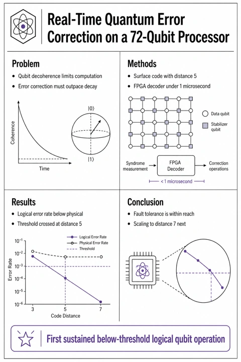 Quantum Error Correction — physics, minimal style