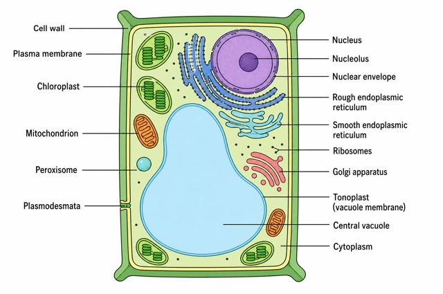 Full labelled cell