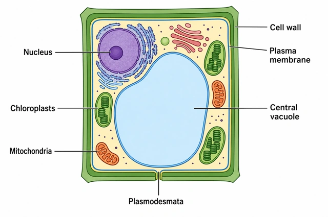 Simple six-label cell