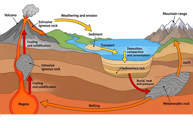 Landscape cross-section