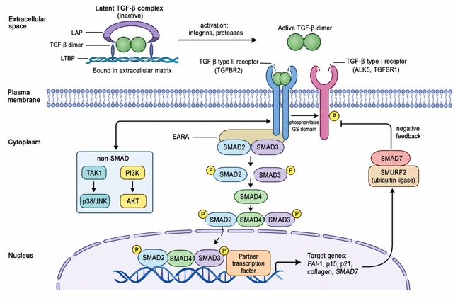 Full labeled pathway